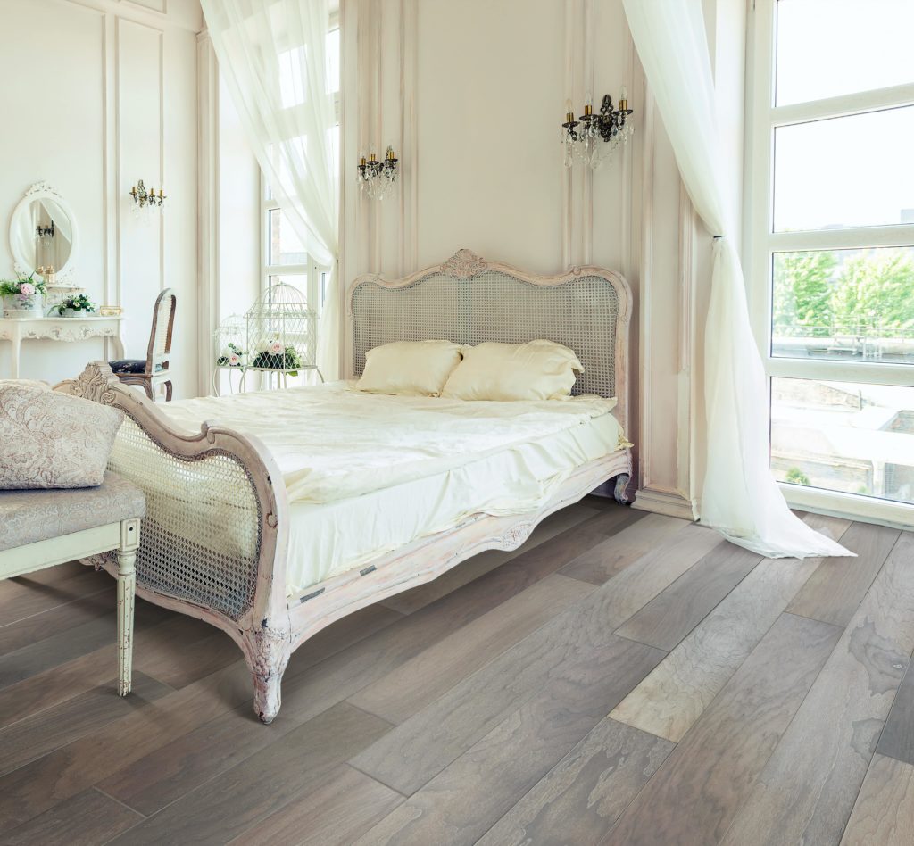 hardwood bedroom