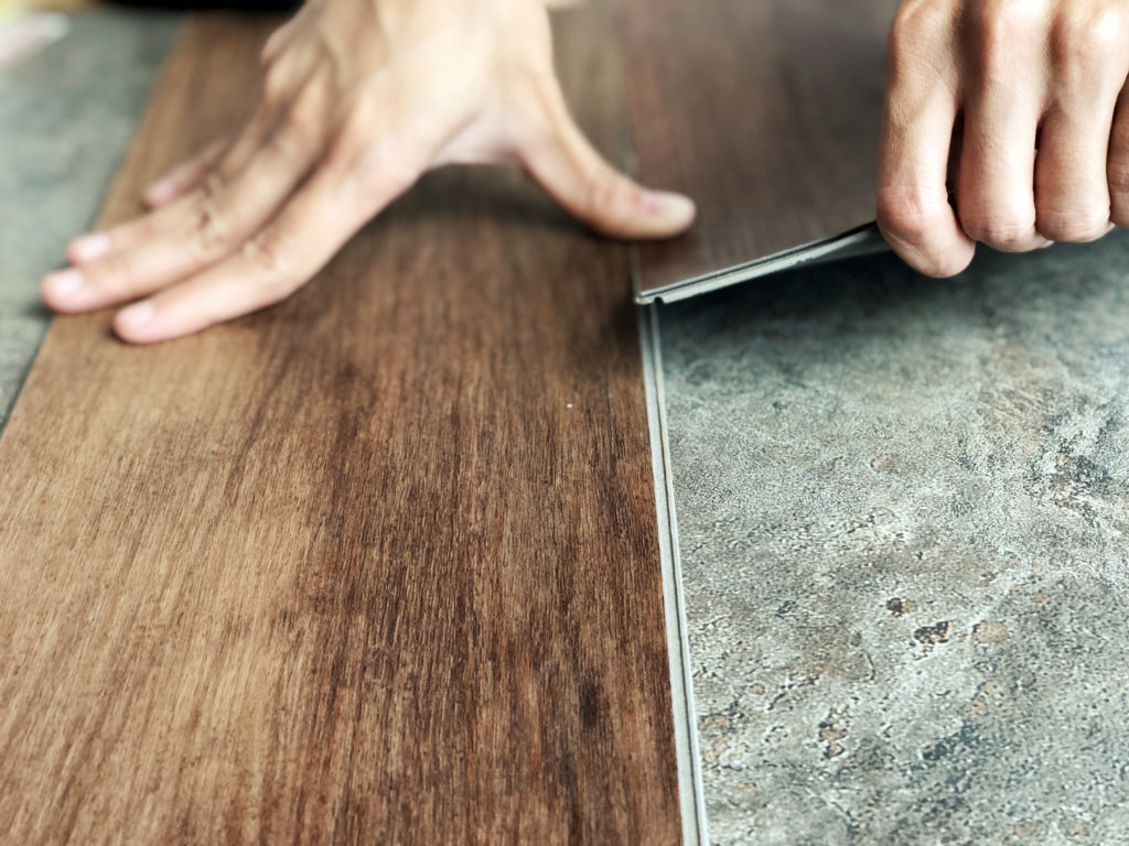 Lock Snap Together Flooring, How To Install Self Locking Vinyl Plank Flooring