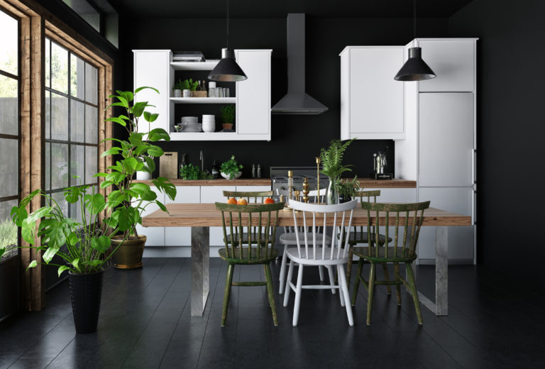 Ebony flooring featured image - black wood floor kitchen