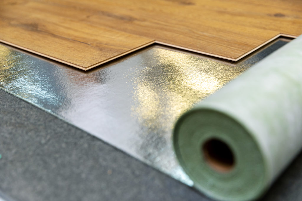Underlayment For Vinyl Flooring Your, How To Put Underlayment On Floor