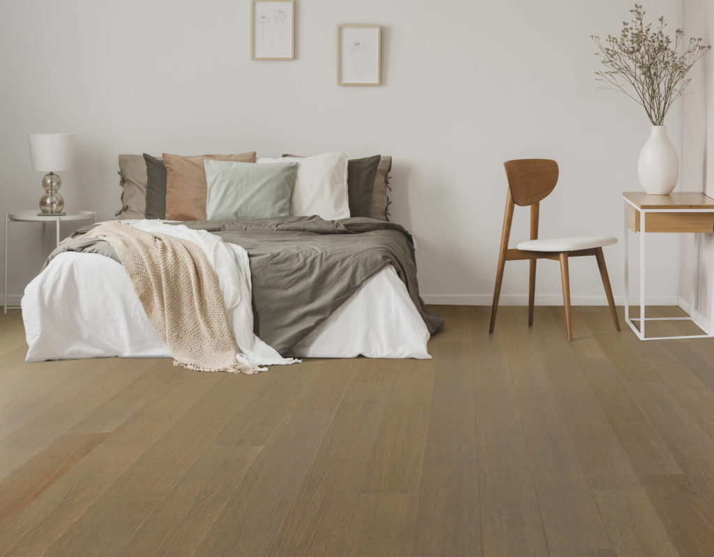 From the Forest engineered wood in a bedroom